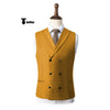 Tiavllya Tiavllya Fashion Men's Suit Vest Regular Fit Shawl Lapel Waistcoat Wedding