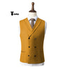 Tiavllya Tiavllya Fashion Men's Suit Vest Regular Fit Shawl Lapel Waistcoat Wedding
