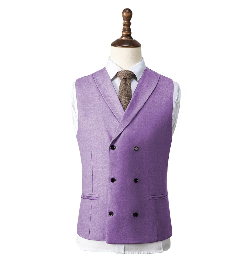 Tiavllya Tiavllya Fashion Men's Suit Vest Regular Fit Shawl Lapel Waistcoat Wedding