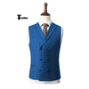 Tiavllya Tiavllya Fashion Men's Suit Vest Regular Fit Shawl Lapel Waistcoat Wedding
