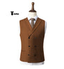 Tiavllya Tiavllya Fashion Men's Suit Vest Regular Fit Shawl Lapel Waistcoat Wedding