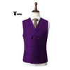 Tiavllya Tiavllya Fashion Men's Suit Vest Regular Fit Shawl Lapel Waistcoat Wedding