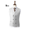 Tiavllya Tiavllya Fashion Men's Suit Vest Regular Fit Shawl Lapel Waistcoat Wedding