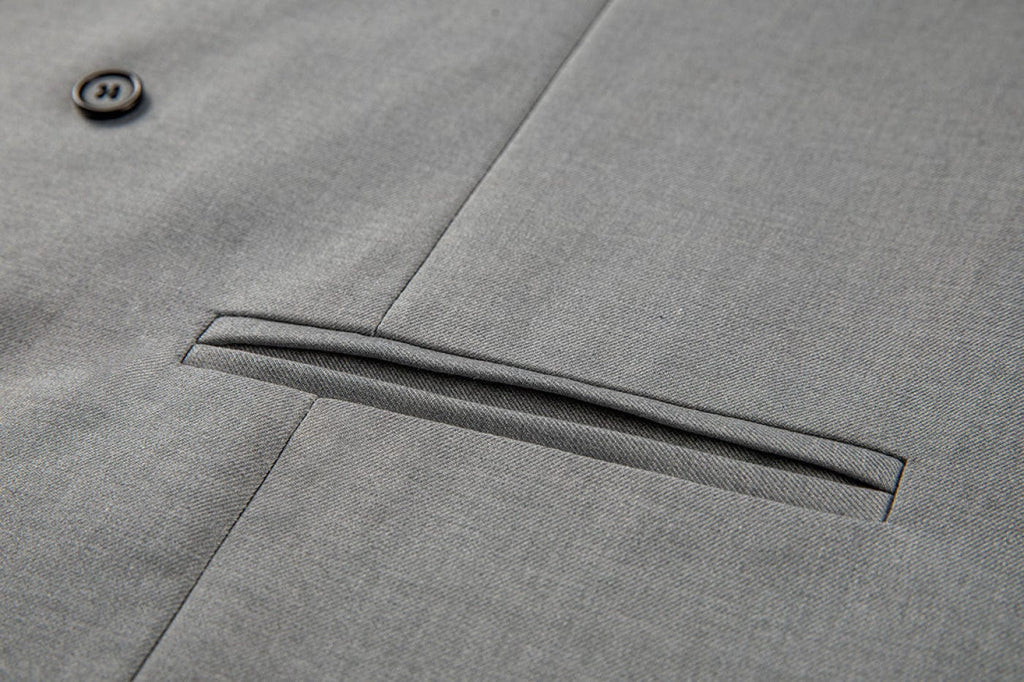 Tiavllya Tiavllya Fashion Men's Suit Vest Regular Fit Shawl Lapel Waistcoat Wedding