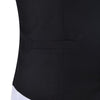 Tiavllya Tiavllya Fashion Men's Suit Vest Regular Fit U Neck Suit Vest Groomsmen