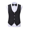 Tiavllya Tiavllya Fashion Men's Suit Vest Regular Fit U Neck Suit Vest Groomsmen