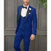 Tiavllya Tiavllya Fashion Men's Suits Slim Fit 3 Pieces Peak Lapel Tuxedos (Blazer+Vest+ Pant)