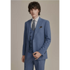 Tiavllya Tiavllya Fashion Men's Suits Slim Fit 3 Pieces Peak Lapel Tuxedos (Blazer+Vest+ Pant)