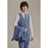 Tiavllya Tiavllya Fashion Men's Suits Slim Fit 3 Pieces Peak Lapel Tuxedos (Blazer+Vest+ Pant)