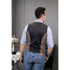 Tiavllya Tiavllya Fashion Men's vest Houndstooth V Neck Waistcoat