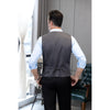 Tiavllya Tiavllya Fashion Men's Vest Stripe V Neck Waistcoat