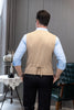 Tiavllya Tiavllya Fashion Men's Vest Stripe V Neck Waistcoat