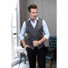 Tiavllya Tiavllya Fashion Men's Vest Stripe V Neck Waistcoat
