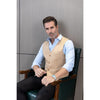 Tiavllya Tiavllya Fashion Men's Vest Stripe V Neck Waistcoat