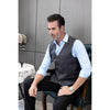 Tiavllya Tiavllya Fashion Men's Vest Stripe V Neck Waistcoat