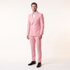 Tiavllya Tiavllya Fashion Mens 2 Pieces Men’s Suit Slim Fit Flat Peak Lapel Tuxedos (Blazer+Pants)