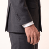 Tiavllya Tiavllya Fashion Mens 2 Pieces Men’s Suit Slim Fit Flat Peak Lapel Tuxedos (Blazer+Pants)