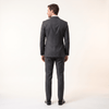 Tiavllya Tiavllya Fashion Mens 2 Pieces Men’s Suit Slim Fit Flat Peak Lapel Tuxedos (Blazer+Pants)