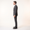 Tiavllya Tiavllya Fashion Mens 2 Pieces Men’s Suit Slim Fit Flat Peak Lapel Tuxedos (Blazer+Pants)
