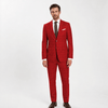 Tiavllya Tiavllya Fashion Mens Suit 2 Pieces Plaid Peak Lapel Tuxedos (Blazer+Pants)
