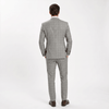Tiavllya Tiavllya Fashion Mens Suit 2 Pieces Plaid Peak Lapel Tuxedos (Blazer+Pants)