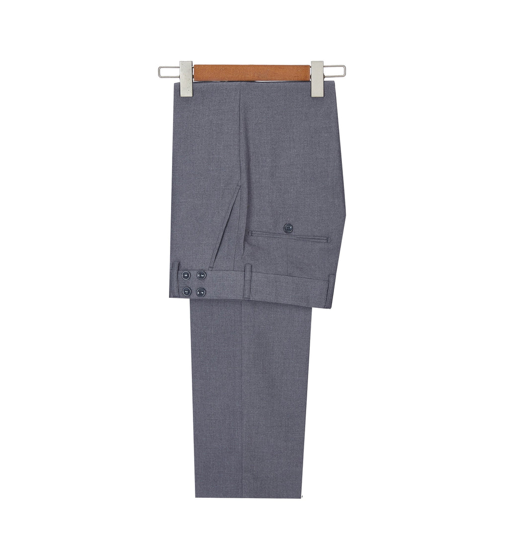 Tiavllya Tiavllya Formal 2 Pieces Mens Suit Double Breasted Flat Notch Lapel Tuxedos (Blazer+Pants)