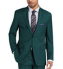 Tiavllya Tiavllya Formal 2 Pieces Mens Suit Flat Notch Lapel Tuxedos For Wedding (Blazer+Pants)