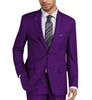 Tiavllya Tiavllya Formal 2 Pieces Mens Suit Flat Notch Lapel Tuxedos For Wedding (Blazer+Pants)
