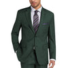 Tiavllya Tiavllya Formal 2 Pieces Mens Suit Flat Notch Lapel Tuxedos For Wedding (Blazer+Pants)