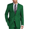 Tiavllya Tiavllya Formal 2 Pieces Mens Suit Flat Notch Lapel Tuxedos For Wedding (Blazer+Pants)