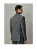 Tiavllya Tiavllya Formal 3 Piece Mens Suit Herringbone Notch Lapel Blazer (Blazer Vest+Pants)