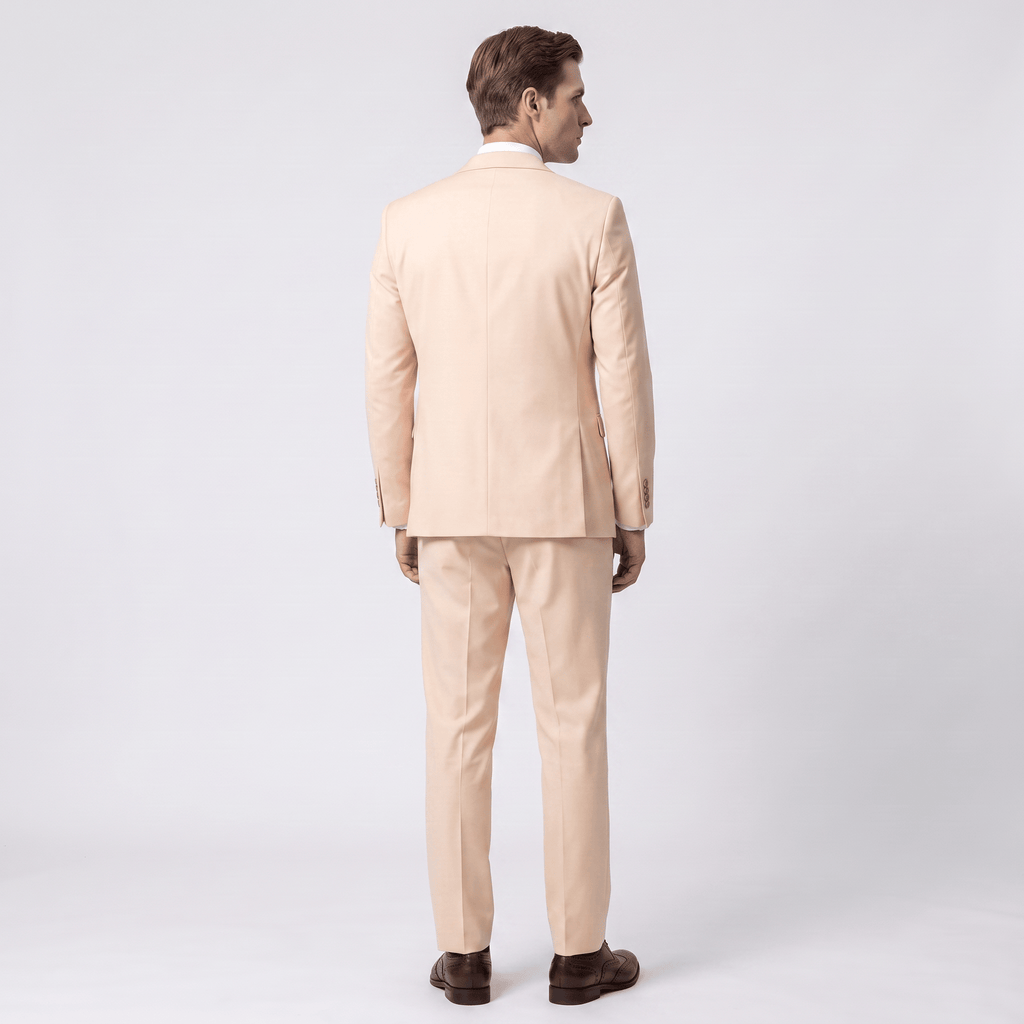 Tiavllya Tiavllya Formal 3 Pieces Men's Suit Flat Notch Lapel Tuxedos (Blazer+vest+Pants)