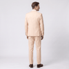 Tiavllya Tiavllya Formal 3 Pieces Men's Suit Flat Notch Lapel Tuxedos (Blazer+vest+Pants)