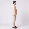 Tiavllya Tiavllya Formal 3 Pieces Men's Suit Flat Notch Lapel Tuxedos (Blazer+vest+Pants)