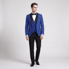 Tiavllya Tiavllya Formal 3 Pieces Mens Suit Flat Shawl Lapel Tuxedos (Blazer+vest+Pants)