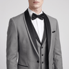 Tiavllya Tiavllya Formal 3 Pieces Mens Suit Flat Shawl Lapel Tuxedos (Blazer+vest+Pants)