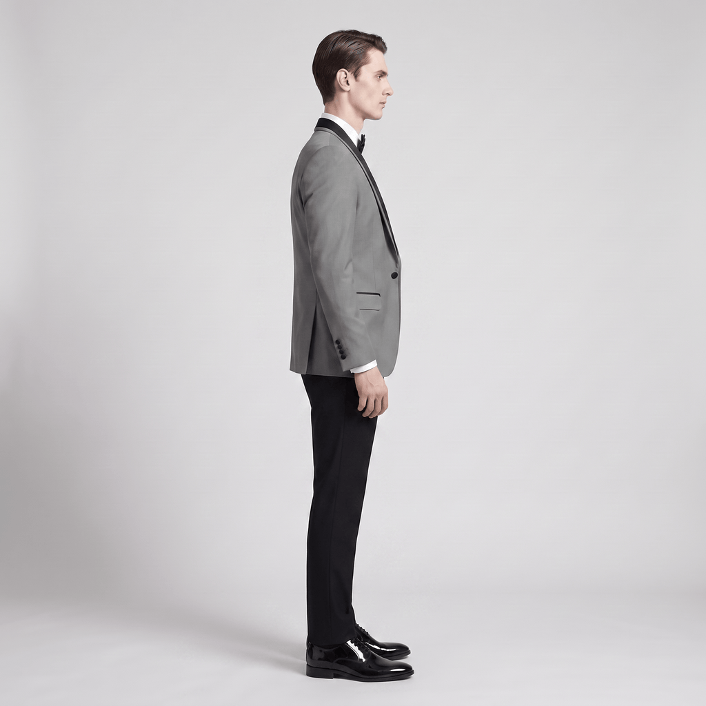 Tiavllya Tiavllya Formal 3 Pieces Mens Suit Flat Shawl Lapel Tuxedos (Blazer+vest+Pants)