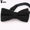 Tiavllya Tiavllya Formal Men's Classic Design Herringbone Bow Tie