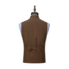 Tiavllya Tiavllya Formal Men's Slim Fit herringbone Stand Collar Waistcoat