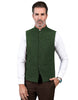 Tiavllya Tiavllya Formal Men's Slim Fit herringbone Stand Collar Waistcoat