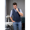 Tiavllya Tiavllya Formal Men's Tweed Herringbone V Neck Waistcoat