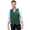 Tiavllya Tiavllya Formal Mens Regular Fit Tweed Notch Lapel Waistcoat