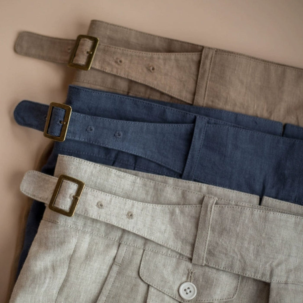 Tiavllya Tiavllya Leisure Men's Suit Pants Cotton Linen Trousers For Wedding