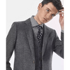 Tiavllya Tiavllya Men's Casual 3 Pieces Mens Suit Classic Tweed Notch Lapel Tuxedos (Blazer+vest+Pants)