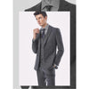 Tiavllya Tiavllya Men's Casual 3 Pieces Mens Suit Classic Tweed Notch Lapel Tuxedos (Blazer+vest+Pants)