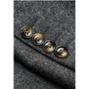 Tiavllya Tiavllya Men's Casual 3 Pieces Mens Suit Classic Tweed Notch Lapel Tuxedos (Blazer+vest+Pants)