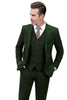 Tiavllya Tiavllya Men's Casual 3 Pieces Mens Suit Classic Tweed Notch Lapel Tuxedos (Blazer+vest+Pants)