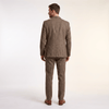Tiavllya Tiavllya Men's Casual 3 Pieces Mens Suit Classic Tweed Notch Lapel Tuxedos (Blazer+vest+Pants)
