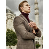 Tiavllya Tiavllya Men's Casual 3 Pieces Mens Suit Herringbone Tweed Tuxedos (Blazer+vest+Pants)