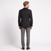 Tiavllya Tiavllya Men's Casual Black Slim-fit Double Button Peak Lapel Men's Jacket
